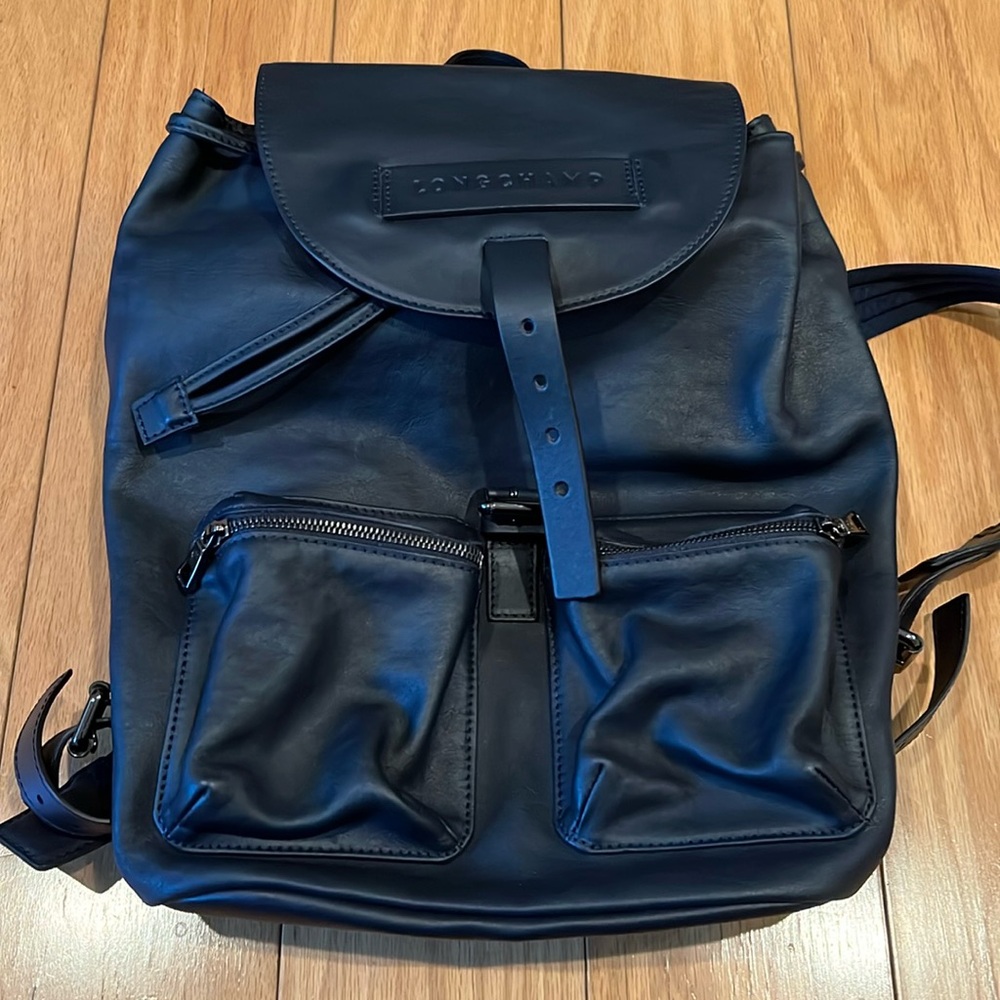 Longchamp Leather Backpackk